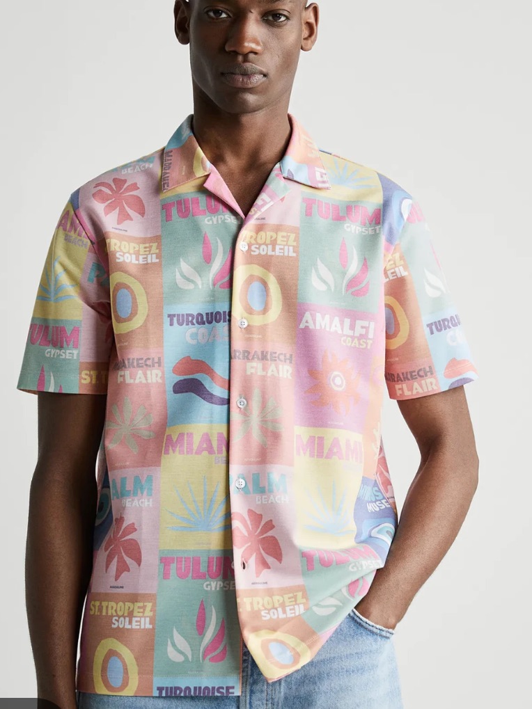 Zara X Assouline Button Down Shirt L